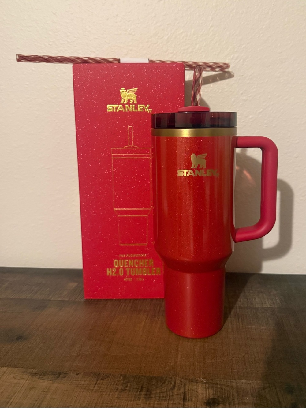 Stanley Quencher H2.0 - Scarlett Tinsel